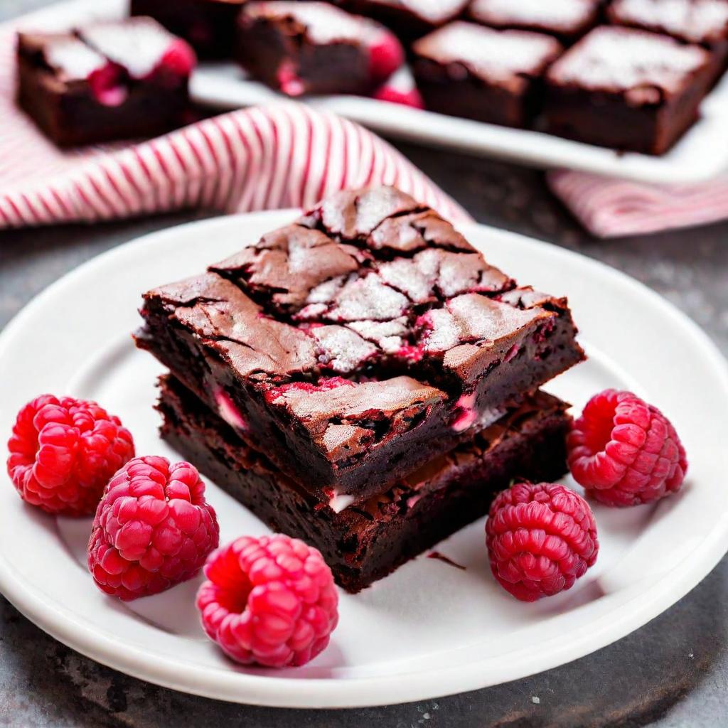 Raspberry Brownies