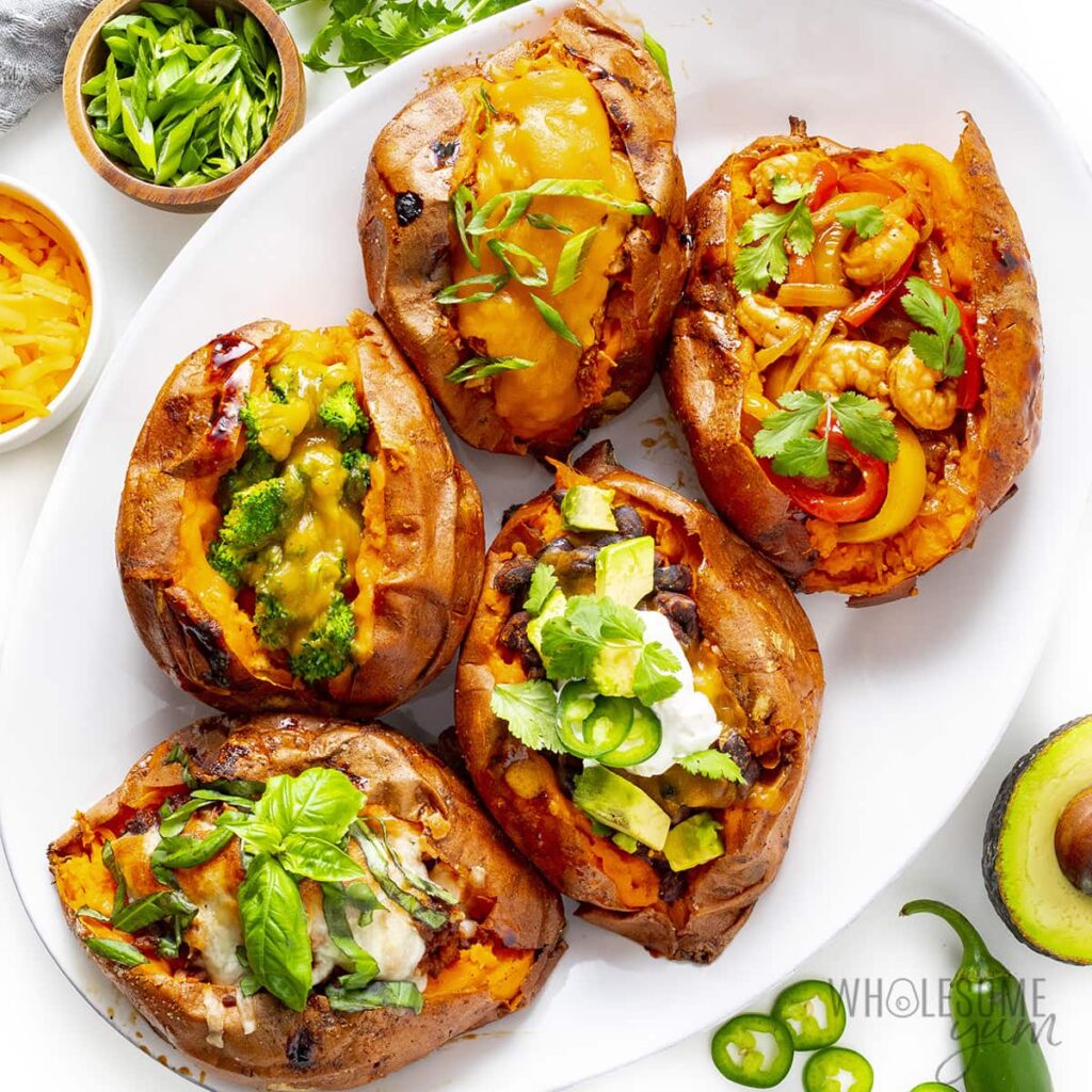 Stuffed Sweet Potatoes