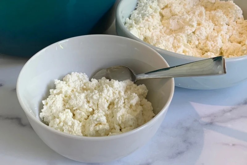 homemade cottage cheese