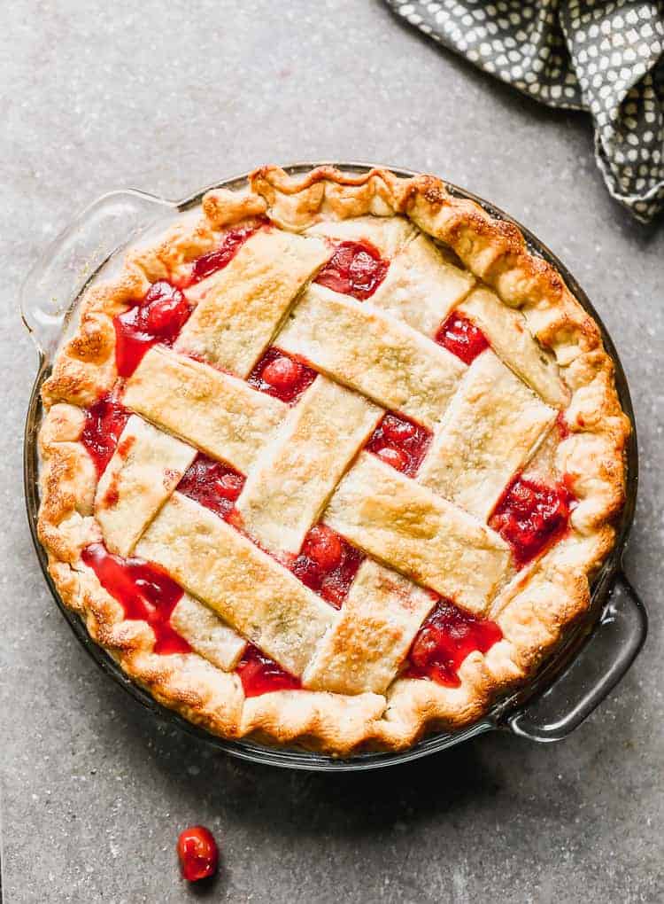 Homemade Cherry Pie Recipe